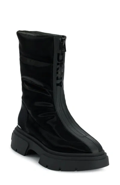 Dkny Fiza Lug Sole Bootie In Black