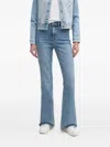 Dkny Flared Jeans In Blue