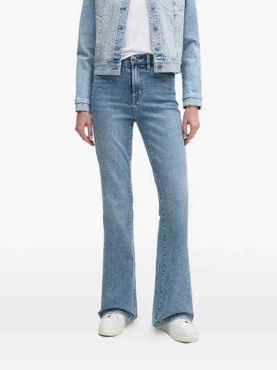 Dkny Flared Jeans In Blue