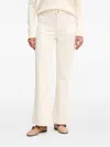 Dkny Flared Jeans In White