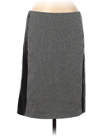 Pre-owned Dkny Formal Skirt In Black