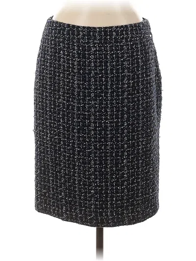 Pre-owned Dkny Formal Skirt In Black