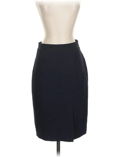 Pre-owned Dkny Formal Skirt In Black