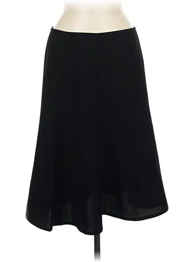 Pre-owned Dkny Formal Skirt In Black