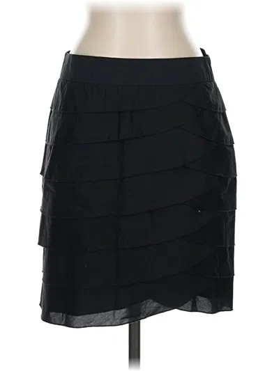 Pre-owned Dkny Formal Skirt In Black