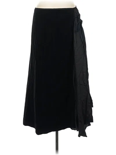 Pre-owned Dkny Formal Skirt In Black
