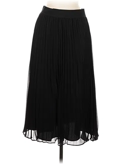 Pre-owned Dkny Formal Skirt In Black
