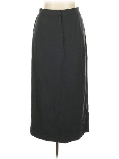 Pre-owned Dkny Formal Skirt In Black