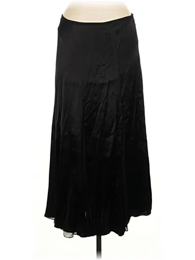 Pre-owned Dkny Formal Skirt In Black