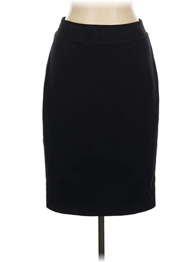 Pre-owned Dkny Formal Skirt In Black