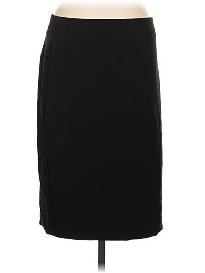 Pre-owned Dkny Formal Skirt In Black