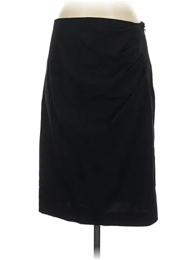 Pre-owned Dkny Formal Skirt In Black