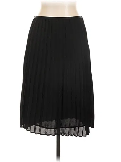 Pre-owned Dkny Formal Skirt In Black