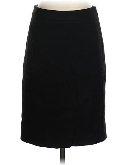 Pre-owned Dkny Formal Skirt In Black