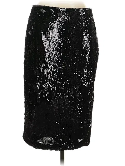 Pre-owned Dkny Formal Skirt In Black