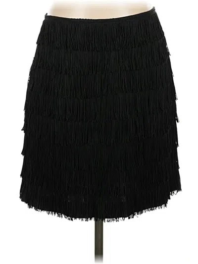 Pre-owned Dkny Formal Skirt In Black