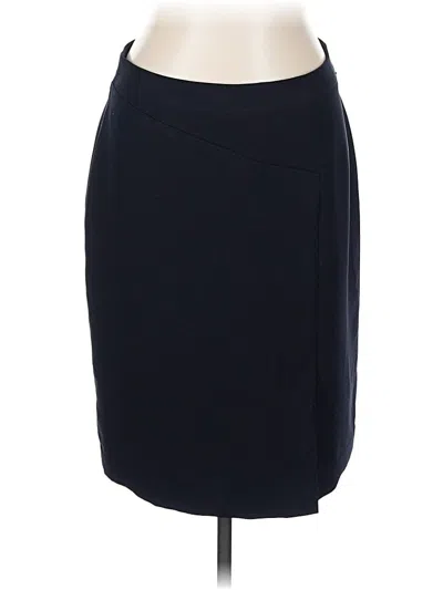 Pre-owned Dkny Formal Skirt In Blue