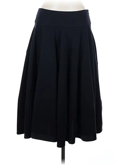 Pre-owned Dkny Formal Skirt In Blue