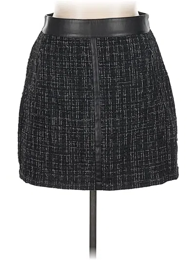 Pre-owned Dkny Formal Skirt In Gray