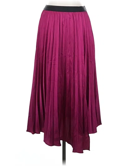 Pre-owned Dkny Formal Skirt In Purple