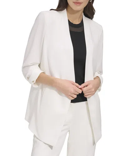 Dkny Foundation Blazer In White