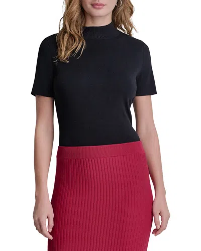 Dkny Fringe Sweater Skirt In Animal Print