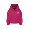 Dkny Logo-print Hoodie In Fuchsia