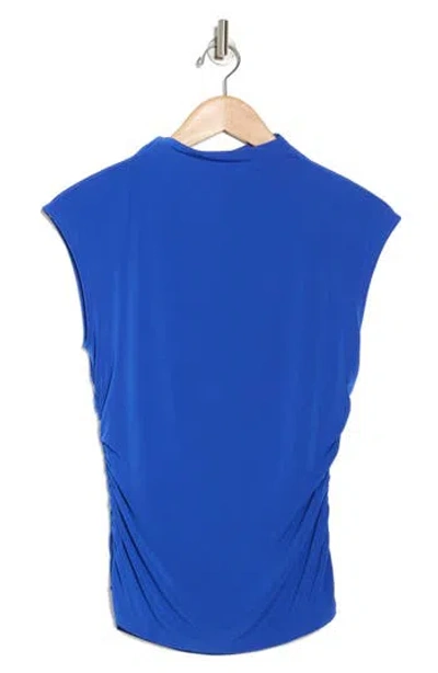Dkny Funnel Neck Knit Top