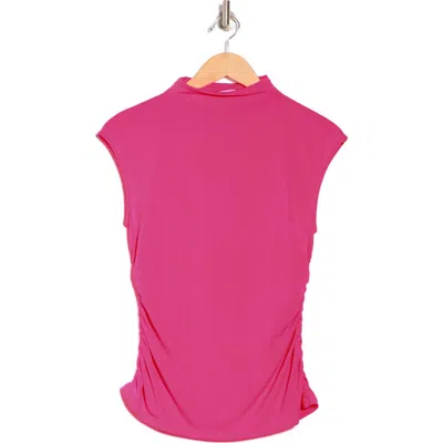 Dkny Funnel Neck Knit Top
