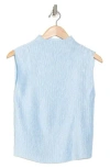 Dkny Funnel Neck Pleated Woven Top