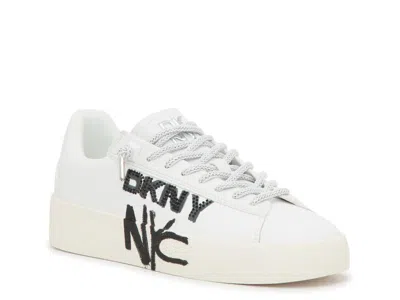 Dkny Ginali Slipon Sneaker In White