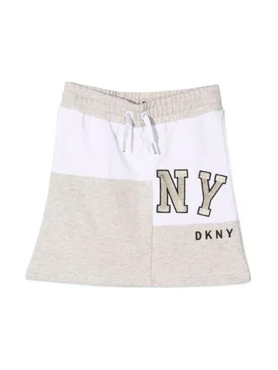 Dkny Girls' Mini Skirt In Beige