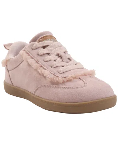 Dkny Kids' Girls' Ruffle Detail Lace-up Sneakers In Multi