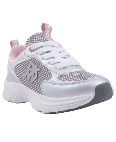 Dkny Kids' Girls' Sammie Chunky-sole Low-top Sneakers In Yellow