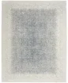 Dkny Grand Street Grn03 6'x9' Area Rug In Gray