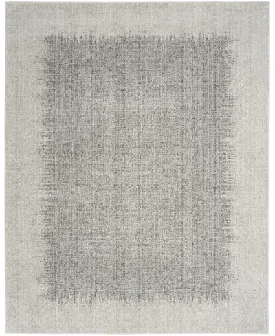Dkny Grand Street Grn03 7'8"x9'8" Area Rug In Gray