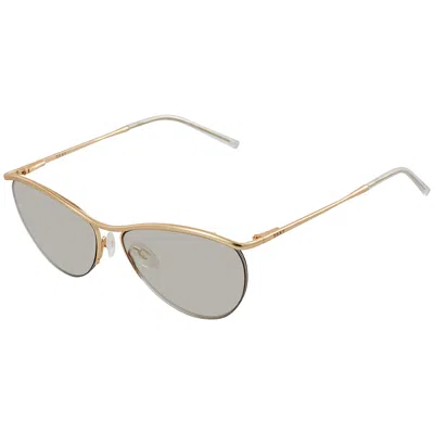 Dkny Grey Oval Ladies Sunglasses Ny107s 230 56 In Gray