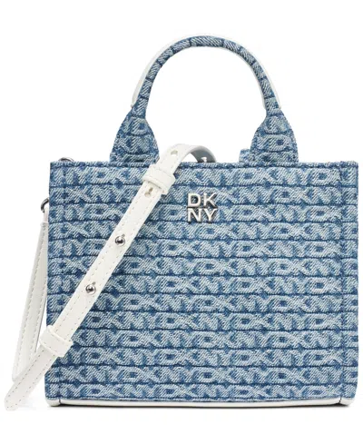 Dkny Hadlee Mini Crossbody Handbag In Blue