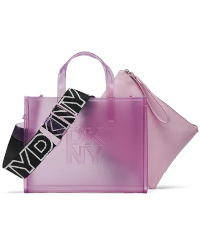 Dkny Hadlee Small Tote In Pink