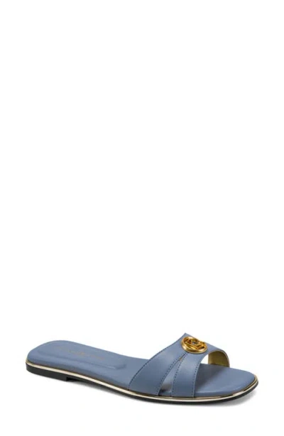 Dkny Halo Slide Sandal In Blue