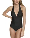 Dkny Halter One-piece Swimsuit