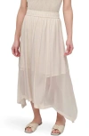 Dkny Handkerchief Hem Maxi Skirt