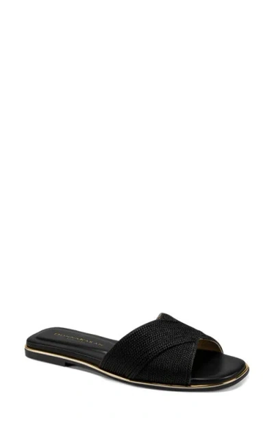 Dkny Harmony Slide Sandal In Black