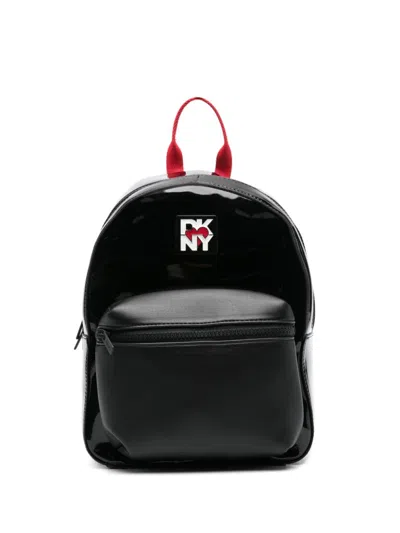 Dkny Kids' Heart Of Ny Backpack In Black