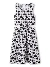 Dkny Heart Of Ny-print Dress In White