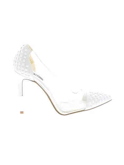 Pre-owned Dkny Heels In White