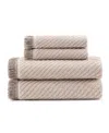 Dkny Herringbone Cotton 4-pc. Towel Set