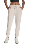 Dkny High Waist Joggers In White