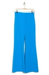 Dkny High Waist Wide Leg Career Pants In Electric Blue