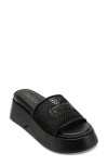 Dkny Iredell Platform Sandal In Black